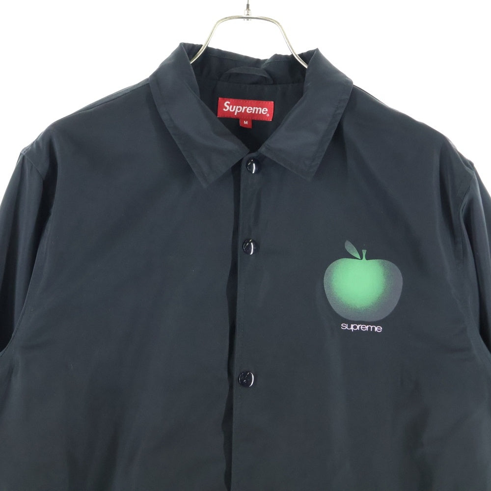 SUPREME(シュプリーム) 19SS Apple Coaches Jacket アップル ナイロン コーチジャケット ブラック