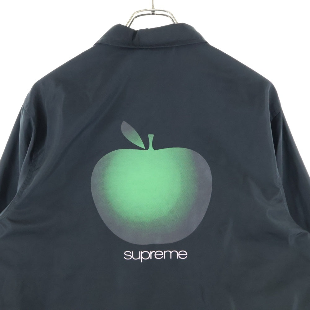 SUPREME(シュプリーム) 19SS Apple Coaches Jacket アップル ナイロン コーチジャケット ブラック