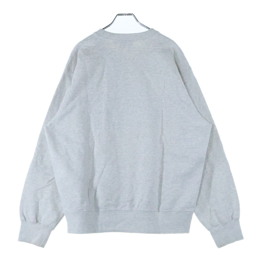 SUPREME(シュプリーム) 19AW Mountain Crewneck フロント刺? スウェットトレーナー グレー