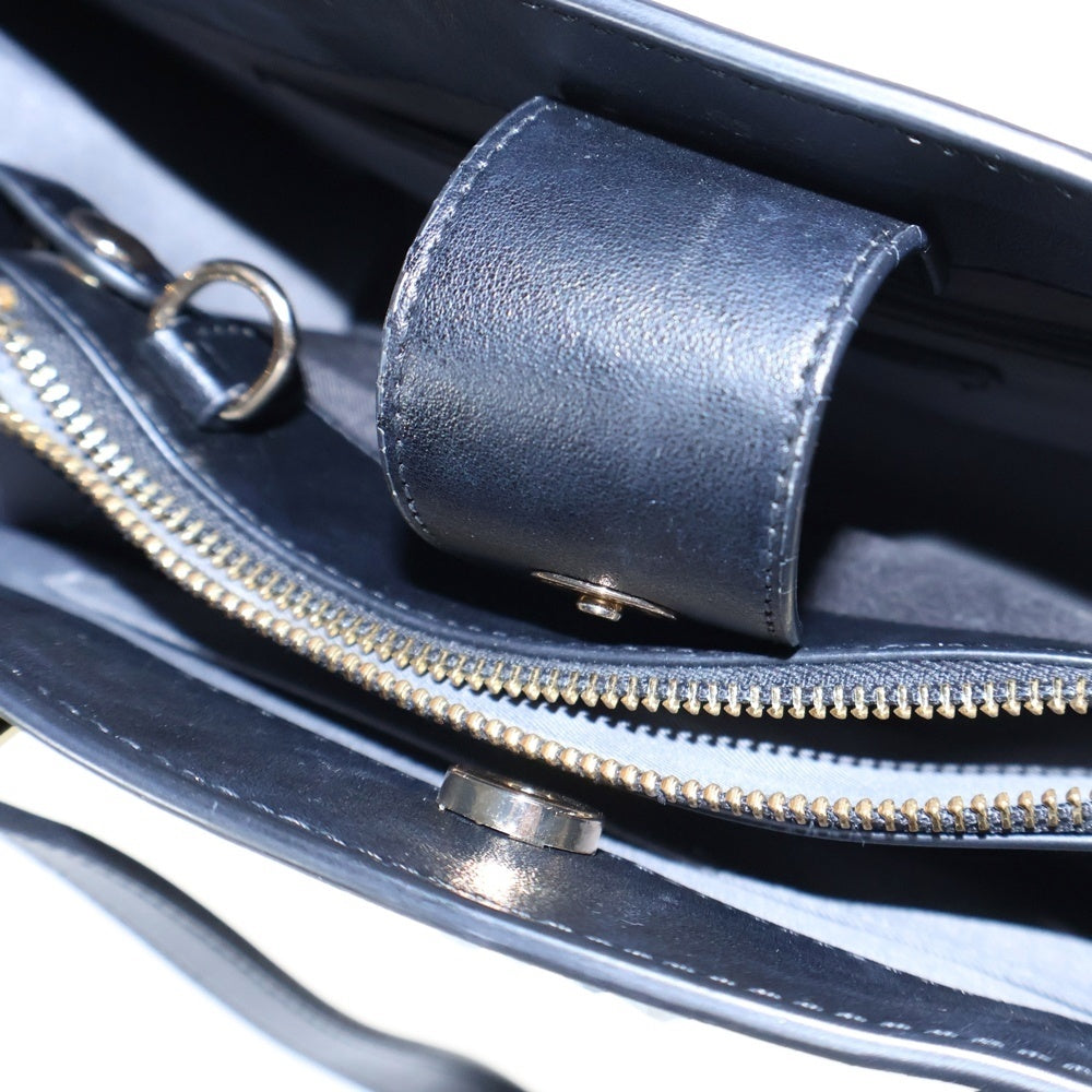 Samantha Vega(サマンサベガ) スクエアビジュー 2WAY トート ショルダーバッグ ブラック