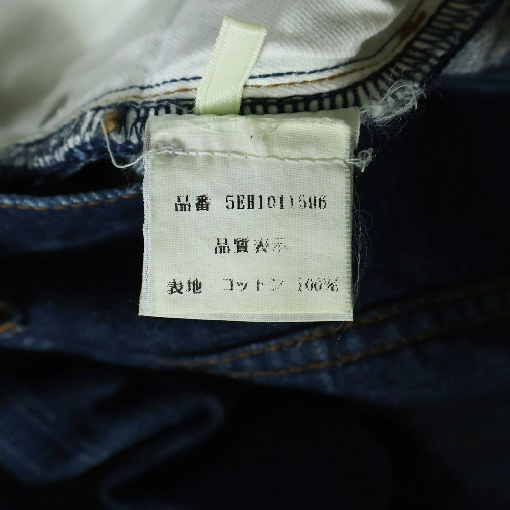 Dior HOMME(ディオールオム) 05SS エディ期 ボタンフライ デニムパンツ インディゴブルー 5EH1011506
