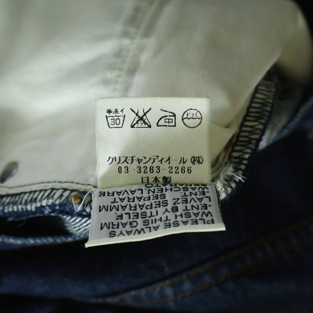Dior HOMME(ディオールオム) 05SS エディ期 ボタンフライ デニムパンツ インディゴブルー 5EH1011506