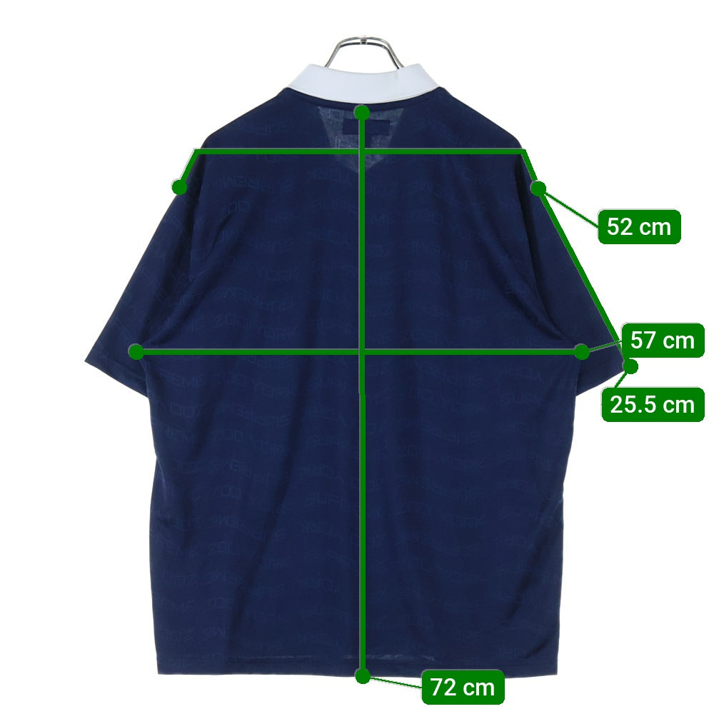 SUPREME(シュプリーム) 25SS Zoo York Soccer Jeysey ズーヨーク サッカージャージー 半袖Tシャツ カットソー ネイビー
