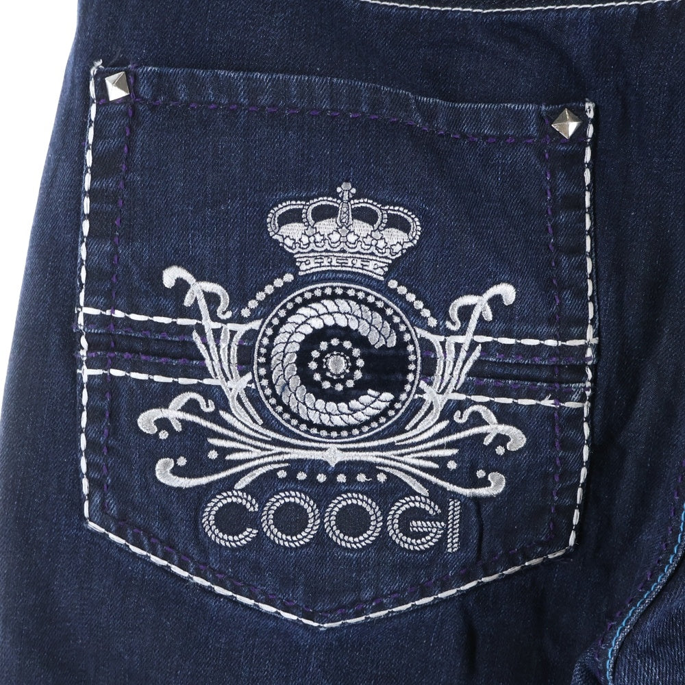 COOGI(クージー) ロックスタッズ デニムパンツ インディゴ
