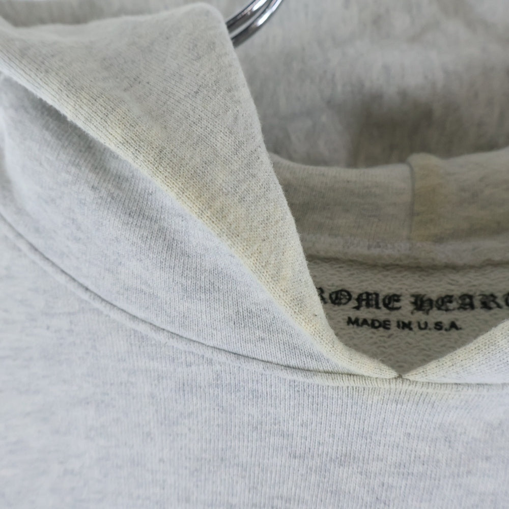 CHROME HEARTS(クロムハーツ) 21SS × MATTY BOY PPO BRAIN HD PLVR マッティボーイ ブレインプルオーバーフーディ パーカー グレー