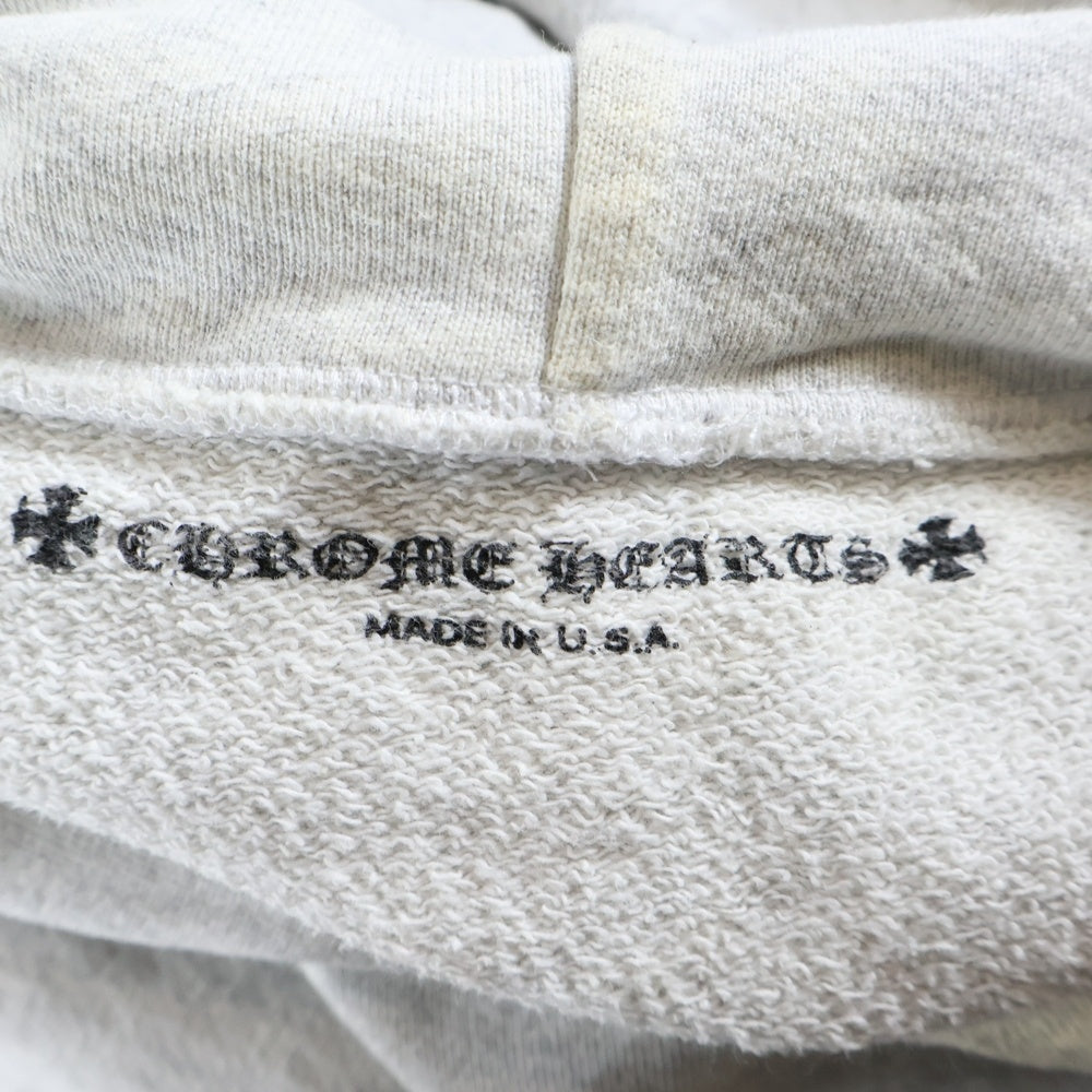 CHROME HEARTS(クロムハーツ) 21SS × MATTY BOY PPO BRAIN HD PLVR マッティボーイ ブレインプルオーバーフーディ パーカー グレー