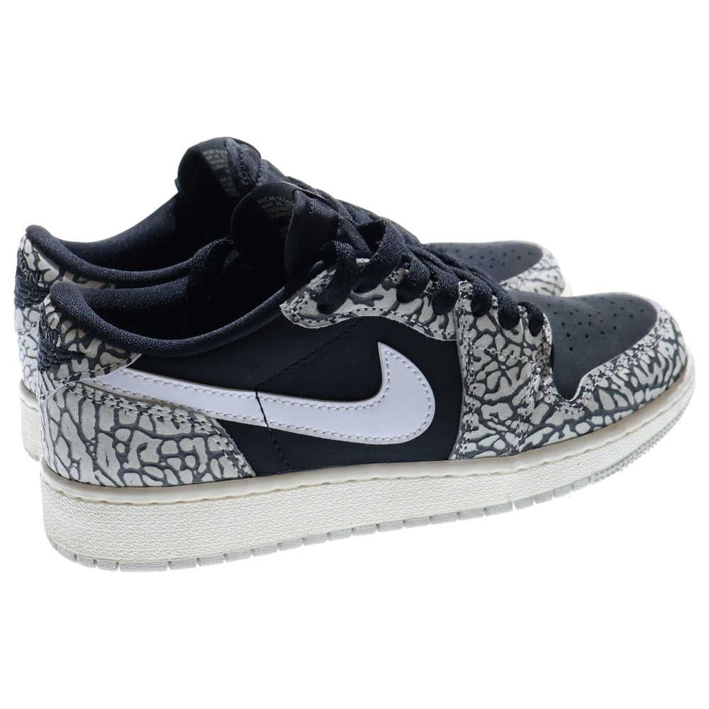 NIKE(ナイキ) AIR JORDAN1 RETRO LOW OG (GS) CZ0858-001 エアジョーダン1レトロ ローカットスニーカー シューズ ブラック/ホワイト US5Y/23.5cm レディース