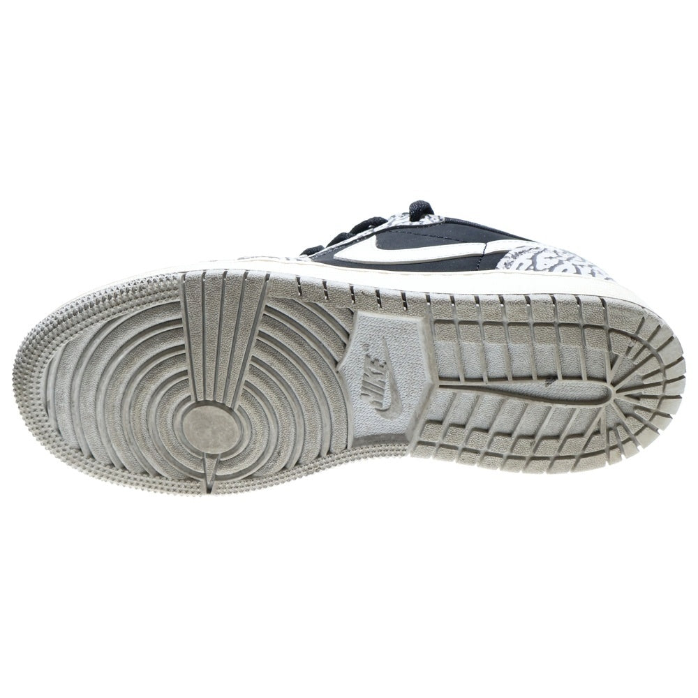 NIKE(ナイキ) AIR JORDAN1 RETRO LOW OG (GS) CZ0858-001 エアジョーダン1レトロ ローカットスニーカー シューズ ブラック/ホワイト US5Y/23.5cm レディース