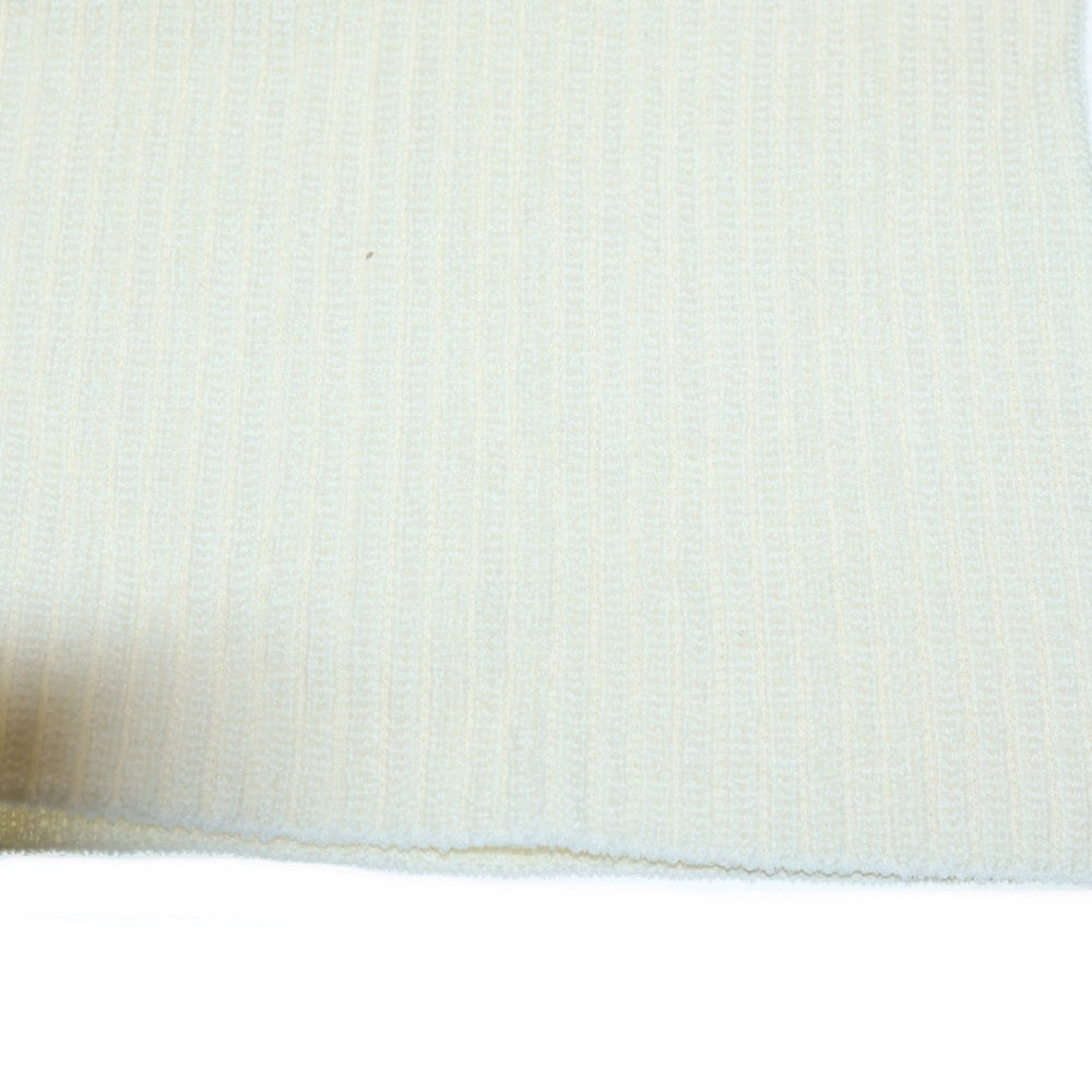 Y-3(ワイスリー) LOGO SCARF ロゴ ウール スカーフ マフラー アイボリー FH9285