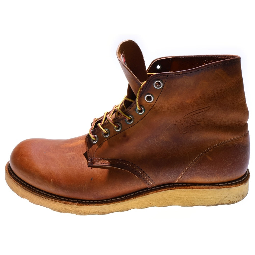 RED WING(レッド ウイング) CLASSIC ROUND 9111 クラシックラウンド レザー ハイカットブーツ ブラウン US11/29.0cm