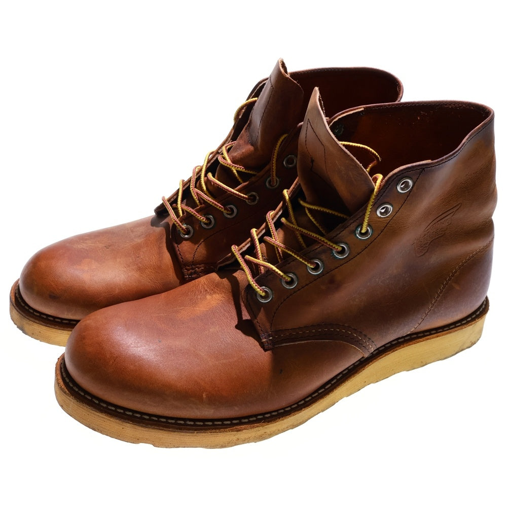 RED WING(レッド ウイング) CLASSIC ROUND 9111 クラシックラウンド レザー ハイカットブーツ ブラウン US11/29.0cm