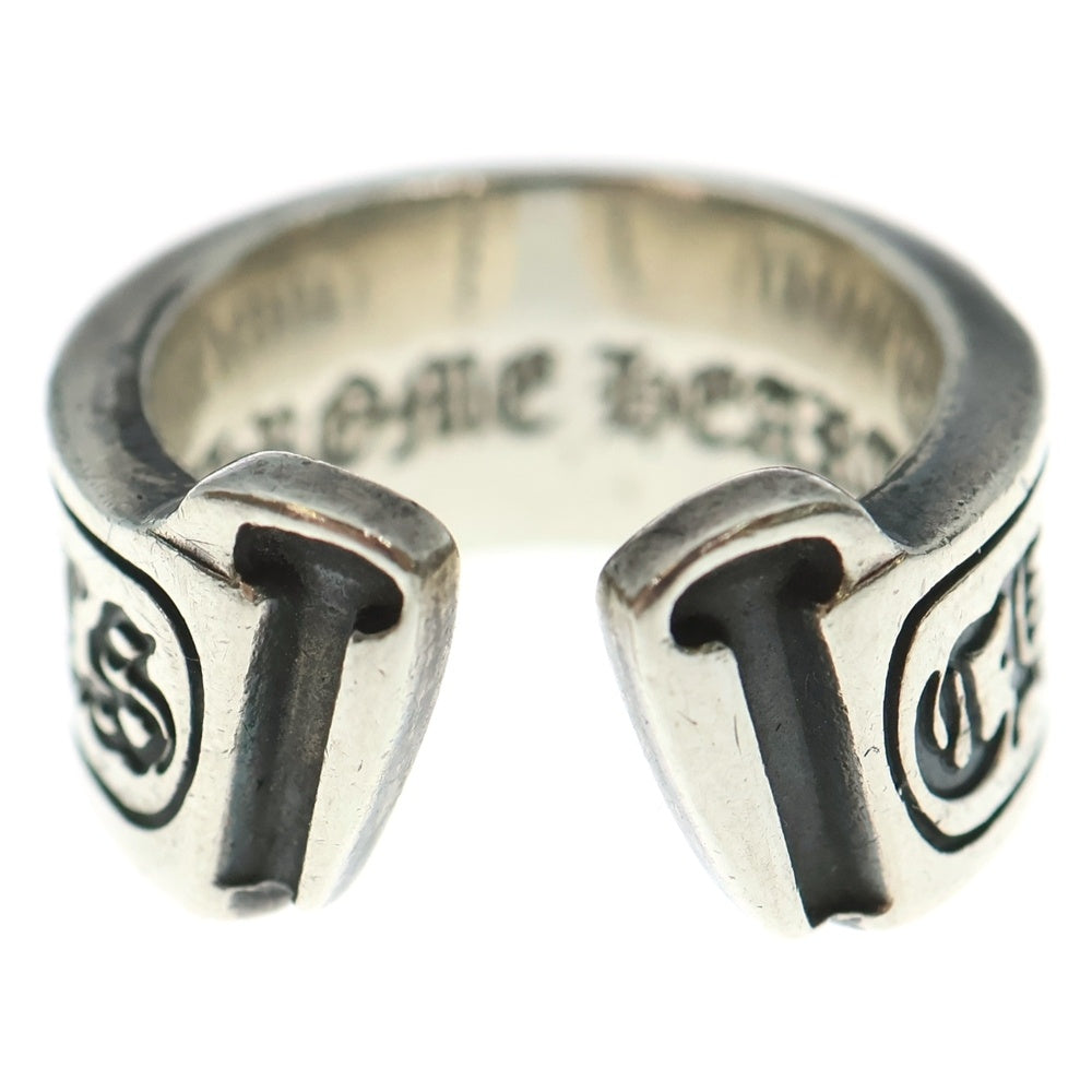 CHROME HEARTS(クロムハーツ) LG SCROLL LABEL ラージスクロールラベル リング シルバーBCA383