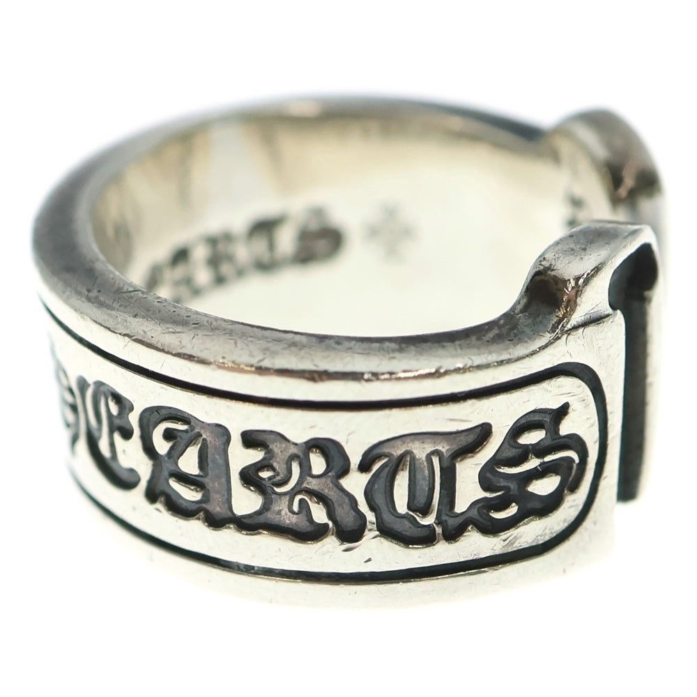 CHROME HEARTS(クロムハーツ) LG SCROLL LABEL ラージスクロールラベル リング シルバーBCA383