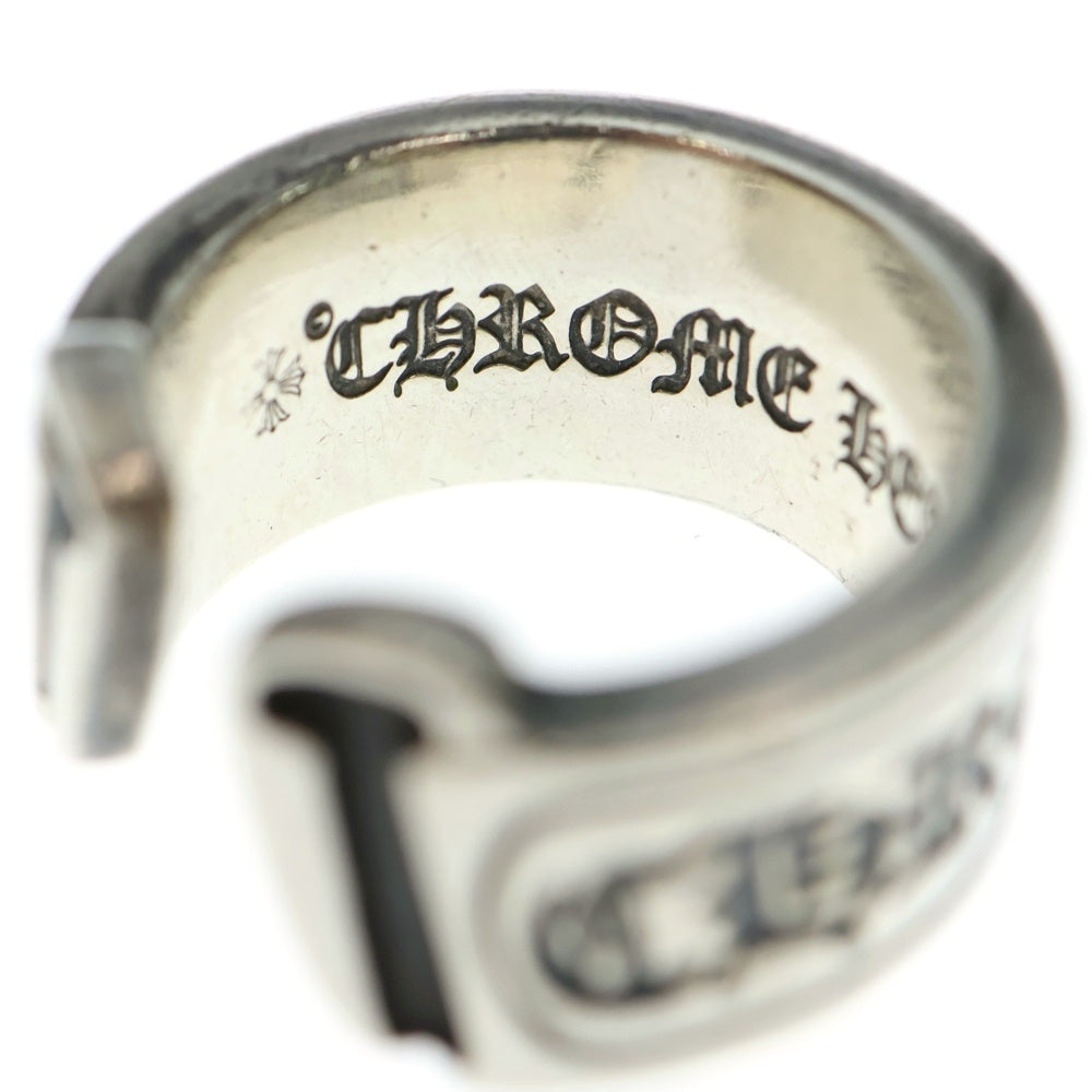 CHROME HEARTS(クロムハーツ) LG SCROLL LABEL ラージスクロールラベル リング シルバーBCA383