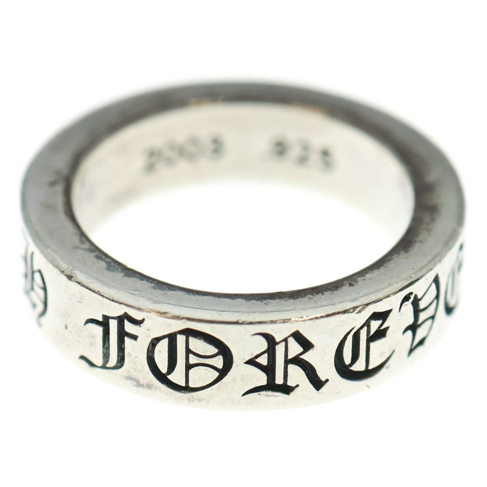 CHROME HEARTS(クロムハーツ) 6mm SPACER FOREVER 6mmスペーサーリング フォーエバーシルバー BCA337