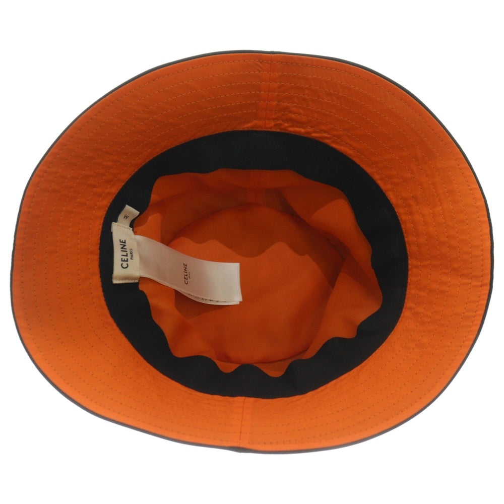 CELINE(セリーヌ) フロントロゴ ナイロン バケットハット 2AUB0930C ブラック