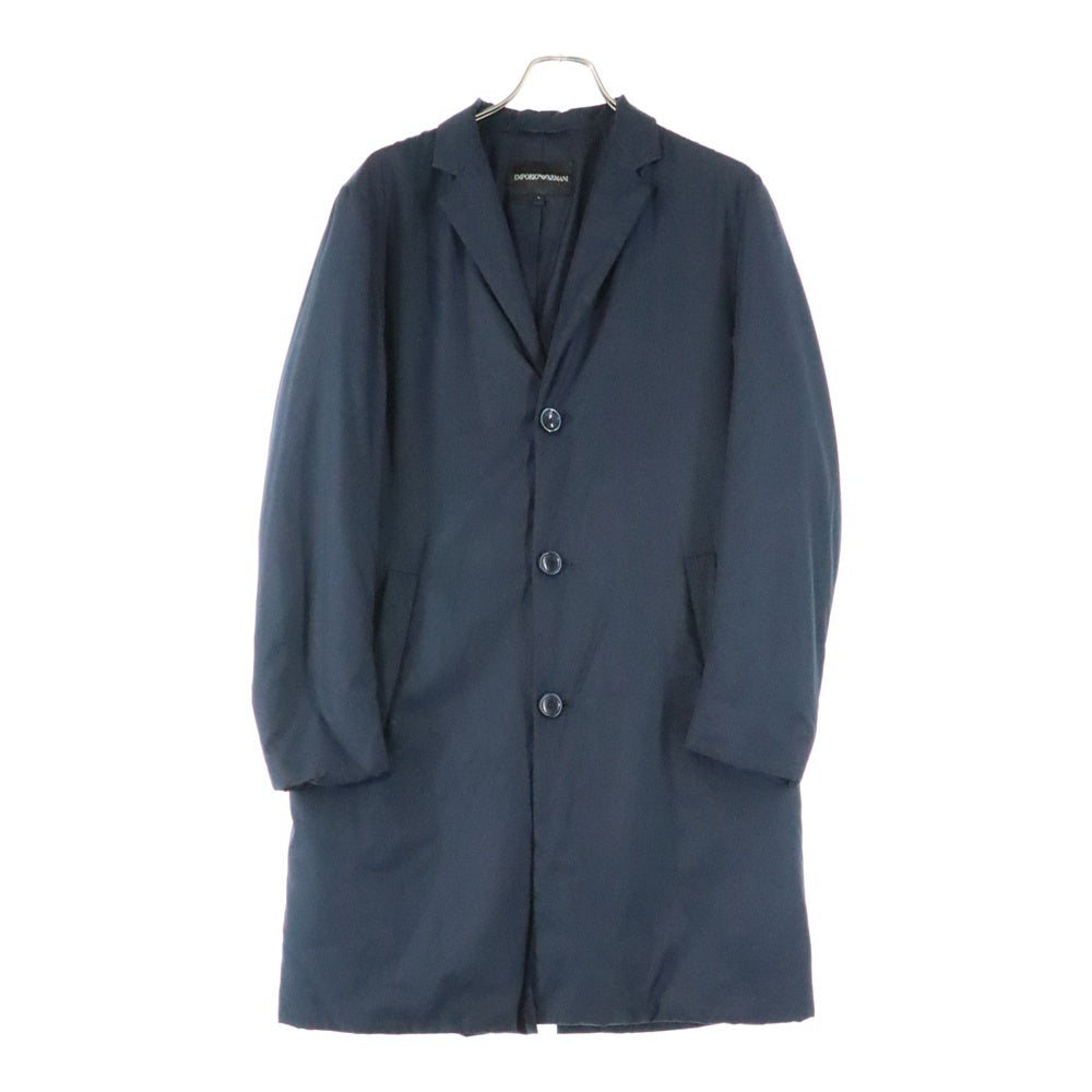 EMPORIO ARMANI(エンポリオアルマーニ) フロントボタン ナイロンコート ネイビー 3Y1L01 1NBVZ