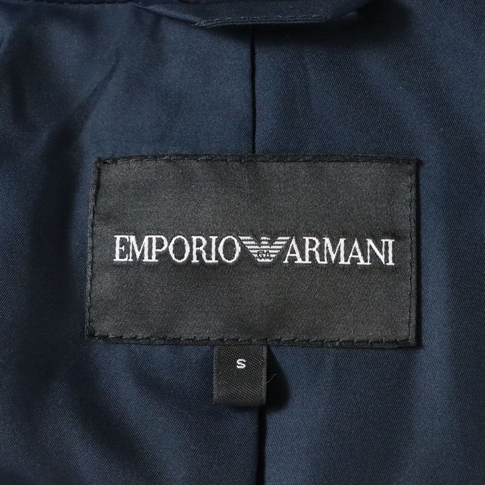 EMPORIO ARMANI(エンポリオアルマーニ) フロントボタン ナイロンコート ネイビー 3Y1L01 1NBVZ