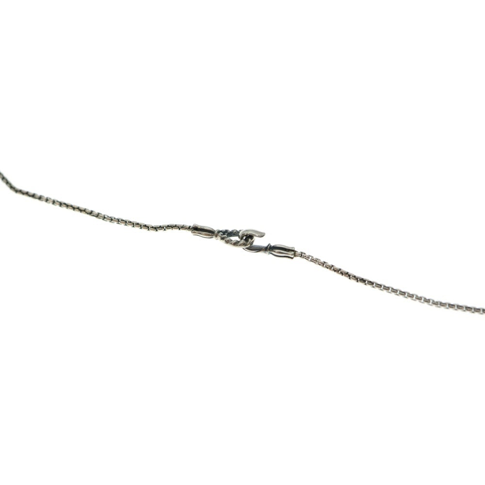 LONE ONES(ロンワンズ) メイティングフライト フック ボックス チェーン ネックレス シルバー MFNH-0002XS