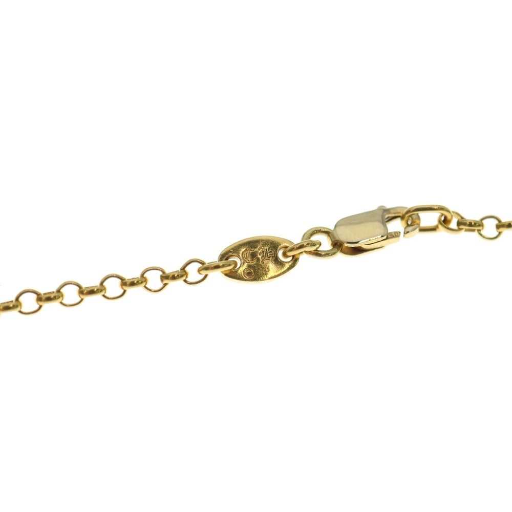 CHROME HEARTS(クロムハーツ) 22K NECKCHAIN R18 ロールチェーンネックレス 18inch ゴールド BCA010