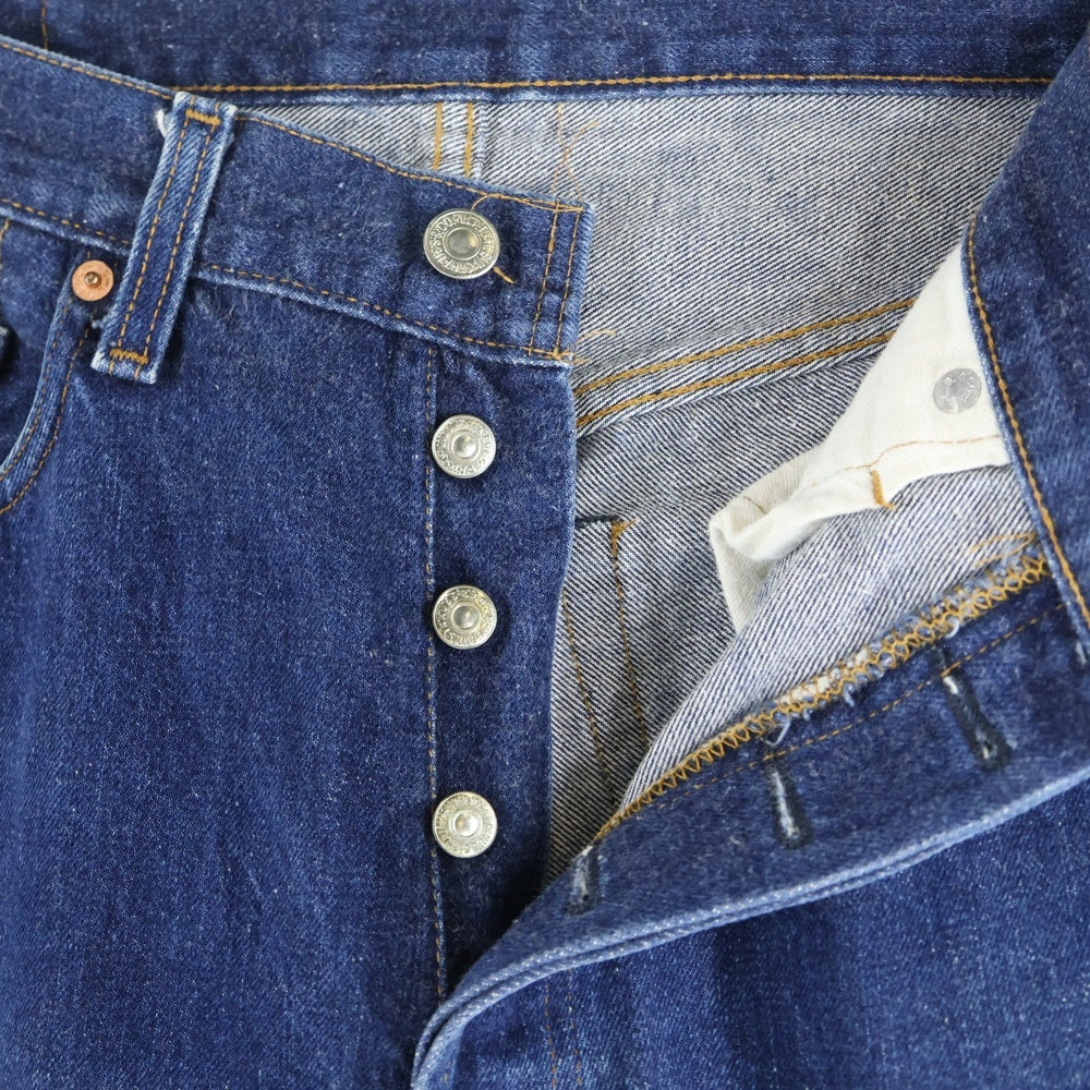 Levi's(リーバイス) 90S 501 USA製 ボタン裏555 バレンシア工場 ボタンフライ デニムパンツ インディゴ JL-001