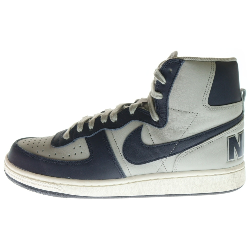NIKE(ナイキ) TERMINATOR HIGH GEORGETOWN ターミネーター ジョージタウン ハイカットスニーカー シューズ グレー/ネイビー US9/27.0cm FB1832-001