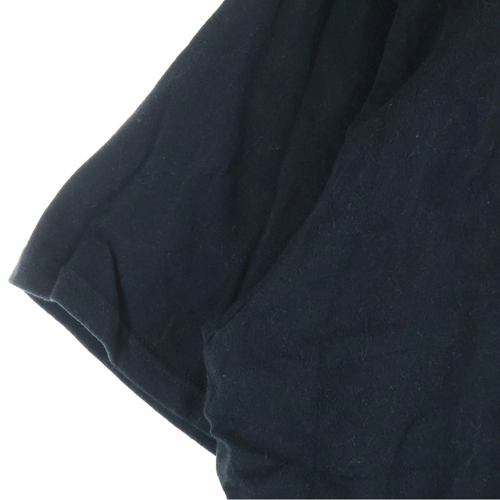 HYSTERIC GLAMOUR(ヒステリックグラマー) 22SS HG LOGO TYPE TEE ロゴプリント クルーネック 半袖Tシャツ カットソー ブラック 02221CT08