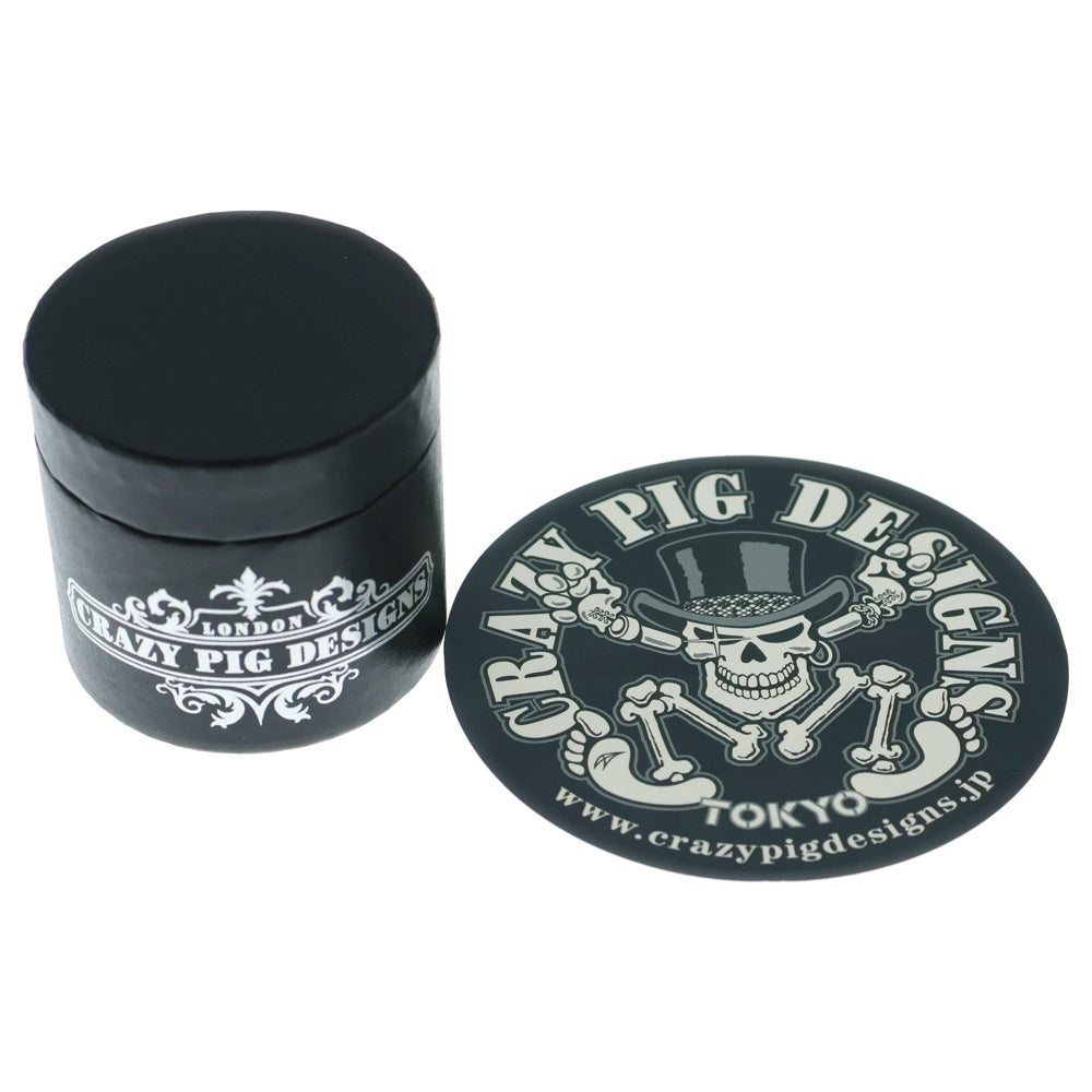 CRAZY PIG(クレイジーピッグ) DOG TAGS スカルモチーフ ドッグタグ ネックレストップ ペンダント シルバー