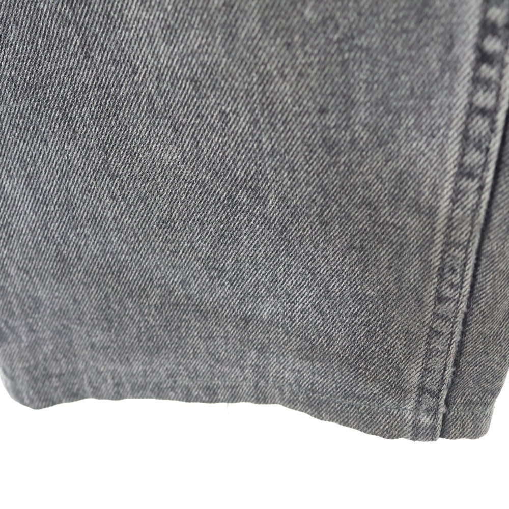 Levi's(リーバイス) SILBERTAB シルバータブ ルーズフィット ジップフライ ストレートデニムパンツ PC9-A3421-0000 ブラック