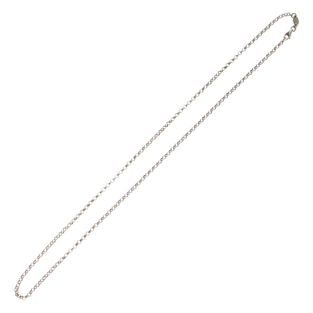 CHROME HEARTS(クロムハーツ) NECKCHAIN R18 ロールチェーンネックレス 18inch シルバー BCA083