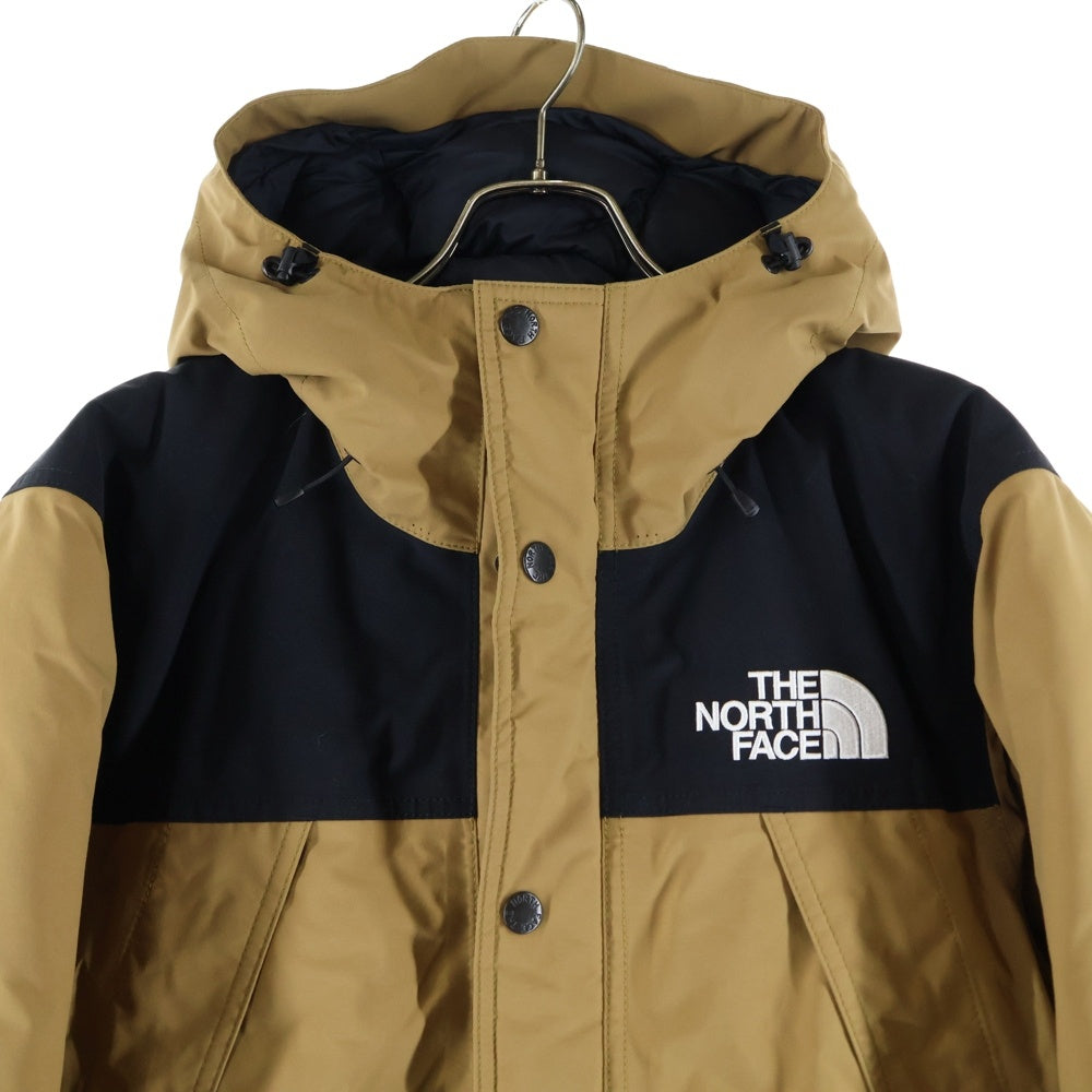 THE NORTH FACE(ザノースフェイス) MOUNTAIN DOWN JACKET GORE-TEX ND91930 マウンテンダウンジャケット アウター ゴアテックス ブラウン/ブラック
