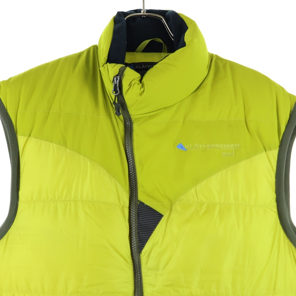 KLATTERMUSEN(クレッタルムーセン) ダウンベスト ジレベスト イエロー