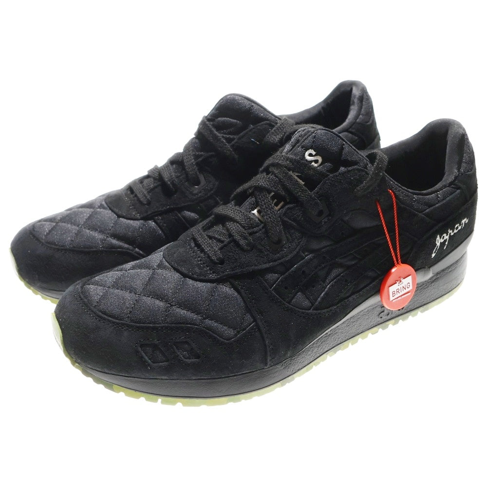 ASICS(アシックス) × BEAMS × MITA SNEAKERS GEL-LYTE3 TQQ6H4 ビームス ミタスニーカーズ ゲルライト3 ローカットスニーカー シューズ ブラック US11/28.5cm