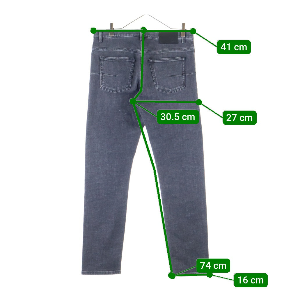 DIOR(ディオール) 21AW クラシックロング スリムフィット ジーンズ コットンデニムパンツ グレー 193DS10B218X