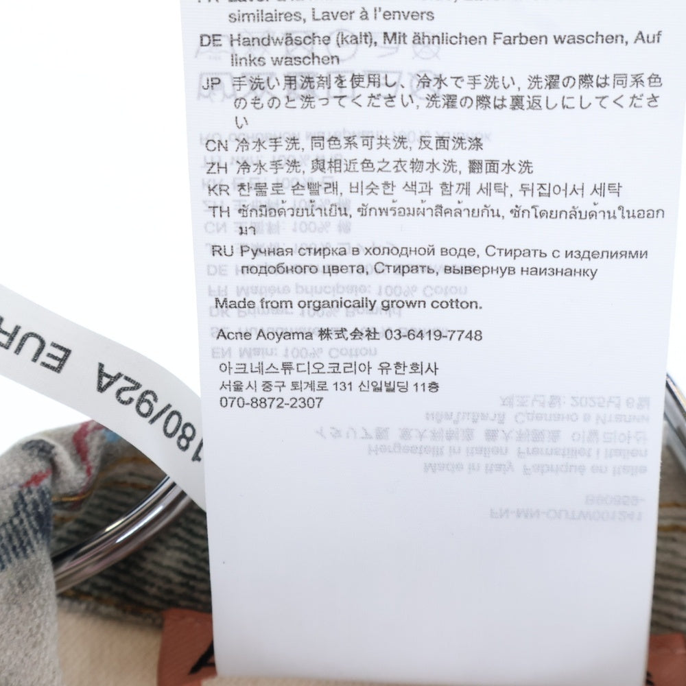 Acne Studios(アクネ ストゥディオズ) OCHINO TLO PAINTER DECORATOR トロンプルイユプリント 転写ペイント デニムジャケット マルチ FN-MN-OUTW001241