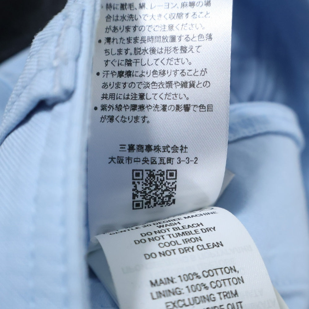 J.W.ANDERSON(ジェー ダブリュー アンダーソン) TWISTED SEAM TROUSERS ポケットロゴ ツイスト トラウザーパンツ ブルー TR0417PG1600806