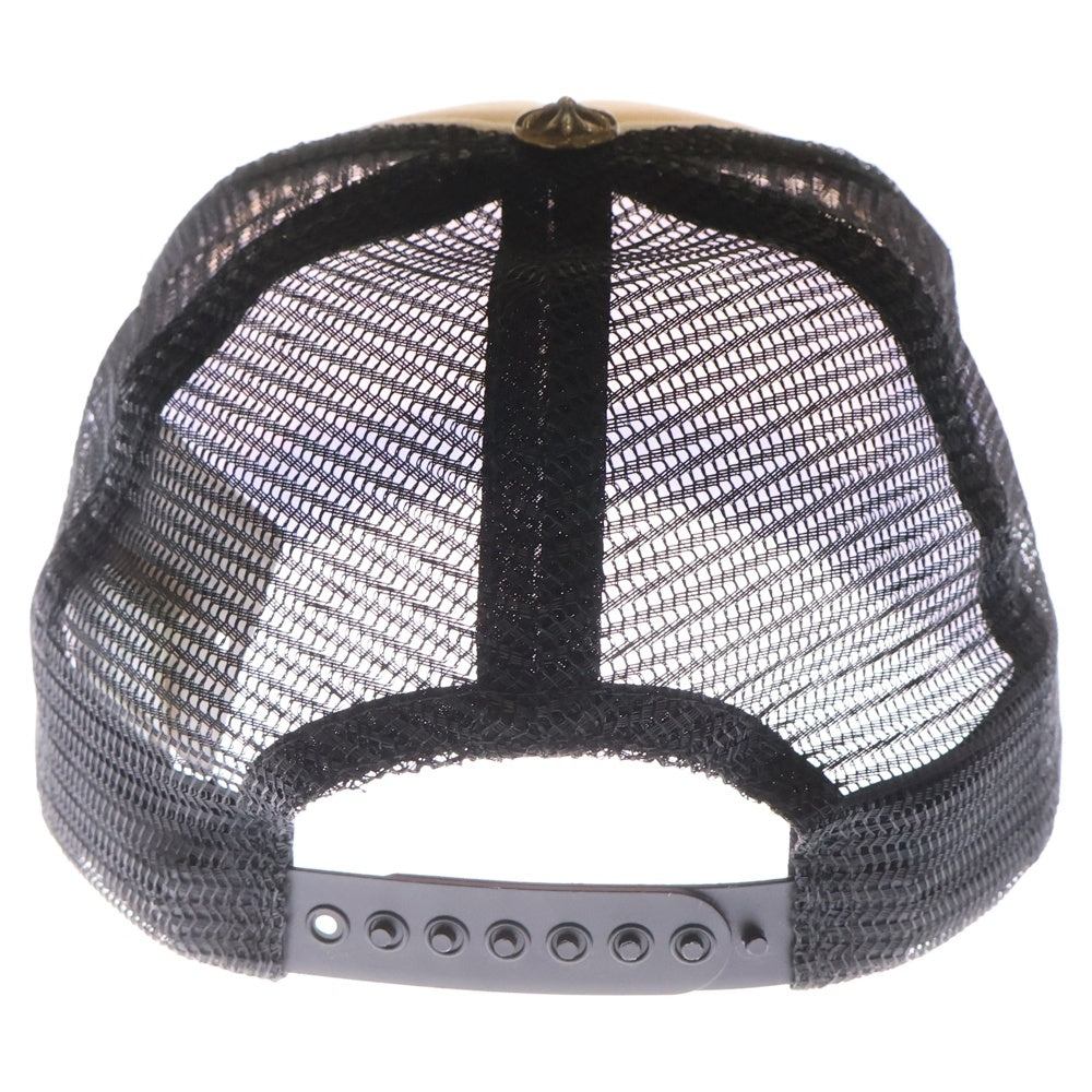 CHROME HEARTS(クロムハーツ) TRUCKER CAP FUCK トラッカー メッシュキャップ ファック ブラック/レッド