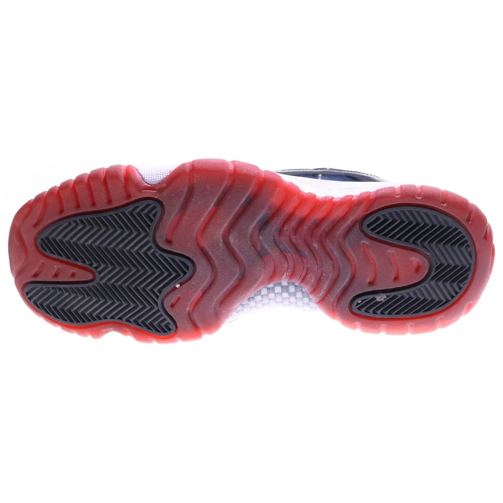 NIKE(ナイキ) AIR JORDAN11 LOW GS GYM RED エアジョーダン ジムレッド ローカットスニーカー ホワイト/レッド US7Y/25.0cm 528896-160
