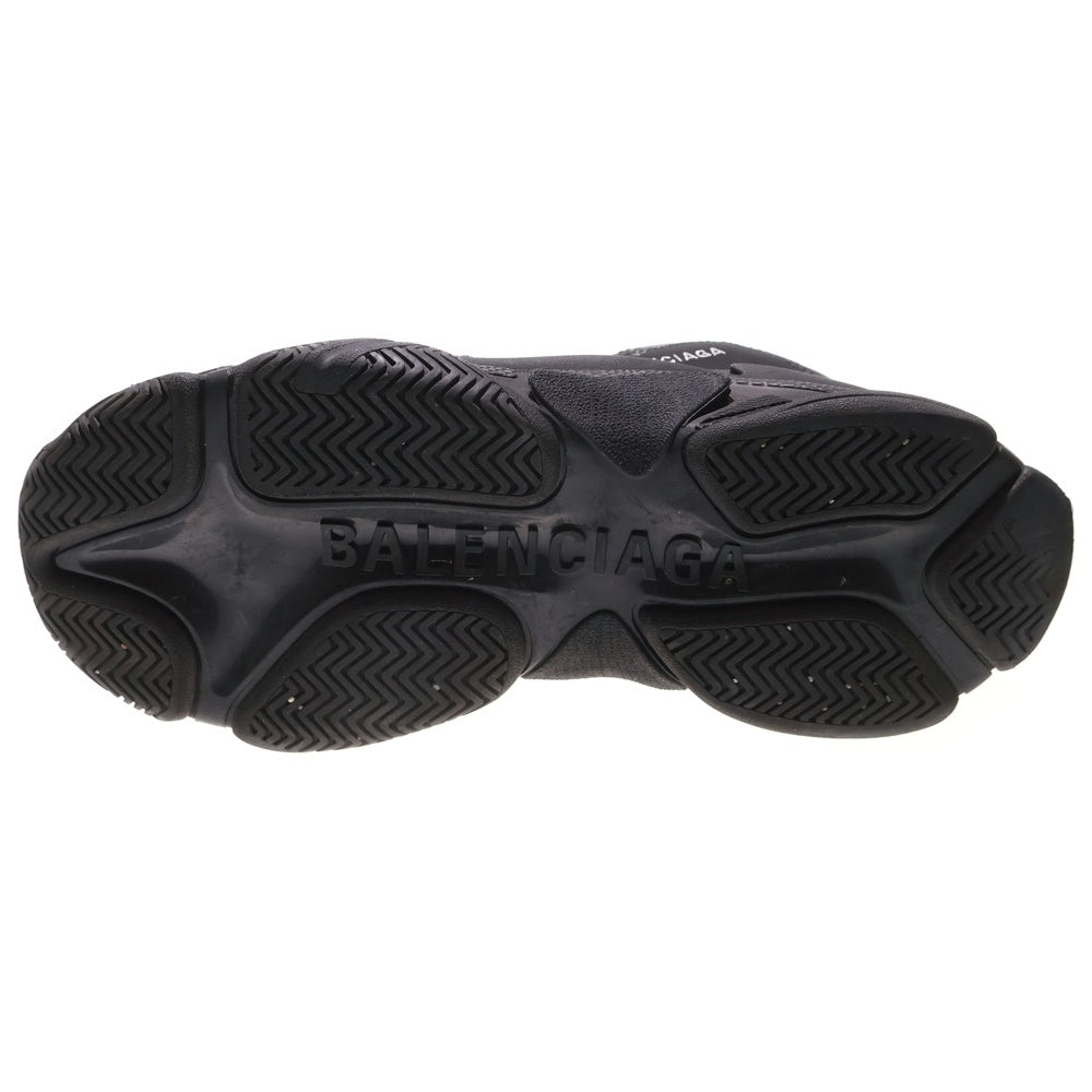 BALENCIAGA(バレンシアガ) Triple S トリプルS ロゴ総柄 ローカットスニーカー ブラック 536737