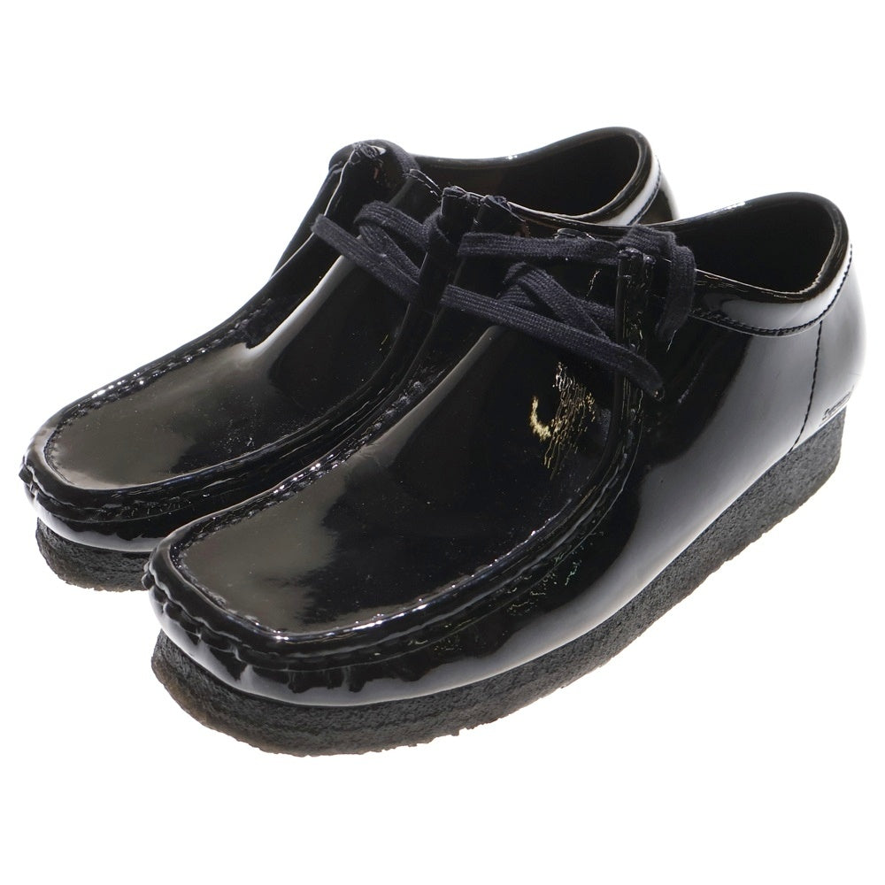 SUPREME(シュプリーム) 25SS ×CLARKS PATENT LEATHER WALLABEE クラークス パテントレザー ワラビー ローカットシューズ US8/26.0cm 61713195