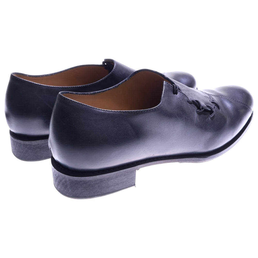 Yohji Yamamoto(ヨウジヤマモト) × CHEREVICHKIOTVICHKI WAXED CALF PATCHWORK SHOES シェレヴィッキオヴィッキ レザー レースアップシューズ ブラック