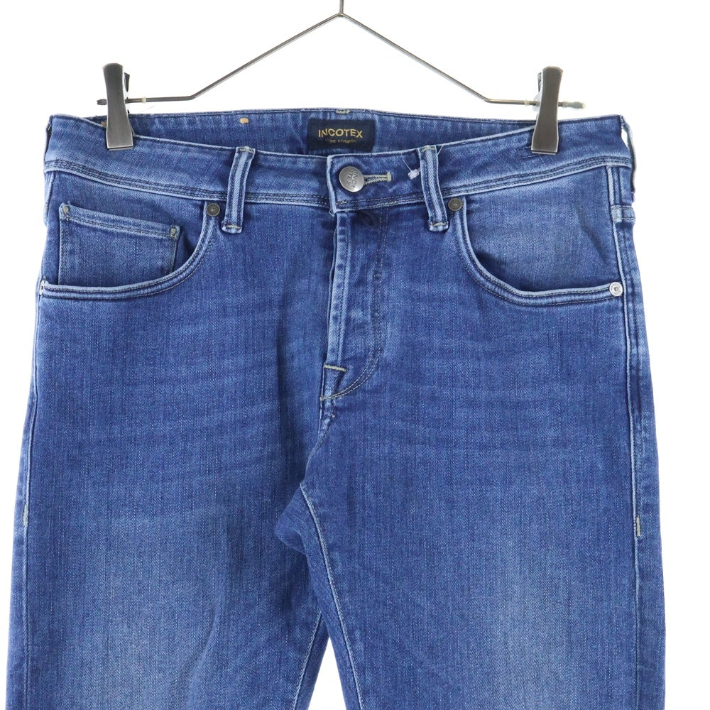 INCOTEX(インコテックス) バックパッチ デニムパンツ BDPS0002 インディゴ
