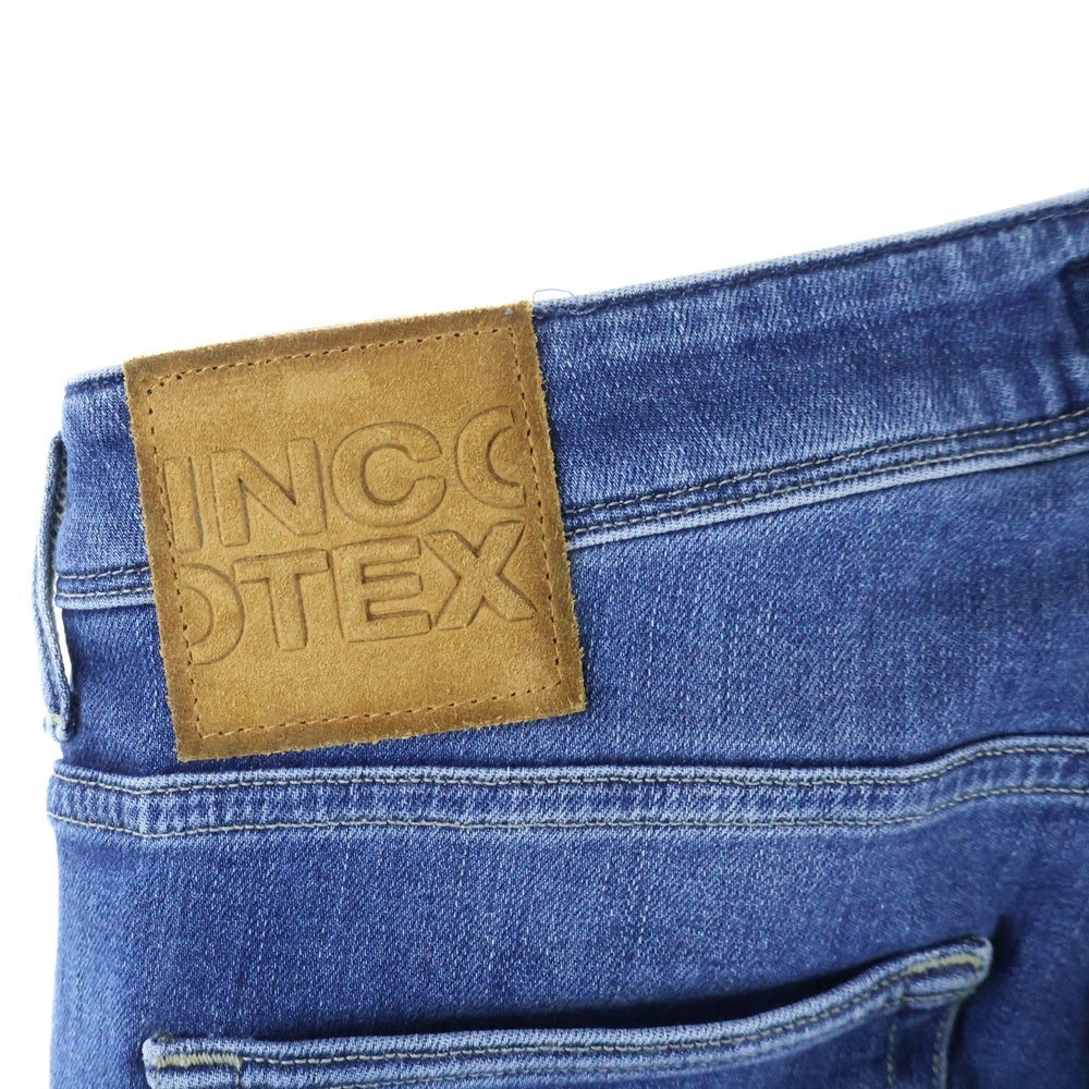 INCOTEX(インコテックス) バックパッチ デニムパンツ BDPS0002 インディゴ