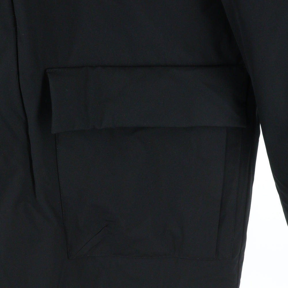 ATTACHMENT(アタッチメント) 3レイヤーライトタフタ ユーティリティダウンコート AC42-011 ブラック