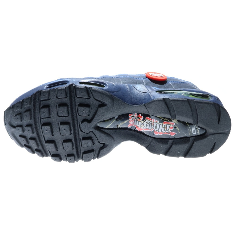 NIKE(ナイキ) AIR MUSCLE 95 QS YGO II7404-400 遊戯王 エアマックス ローカットスニーカー シューズ ブルー US10/28.0cm