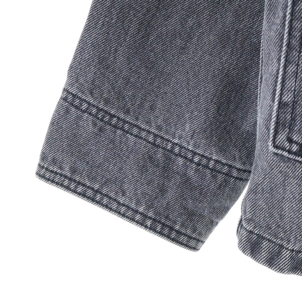 DAIRIKU(ダイリク) 19SS VINTAGE COVER ALL ヴィンテージカバーオール フロントボタン デニムカバーオール ブラック