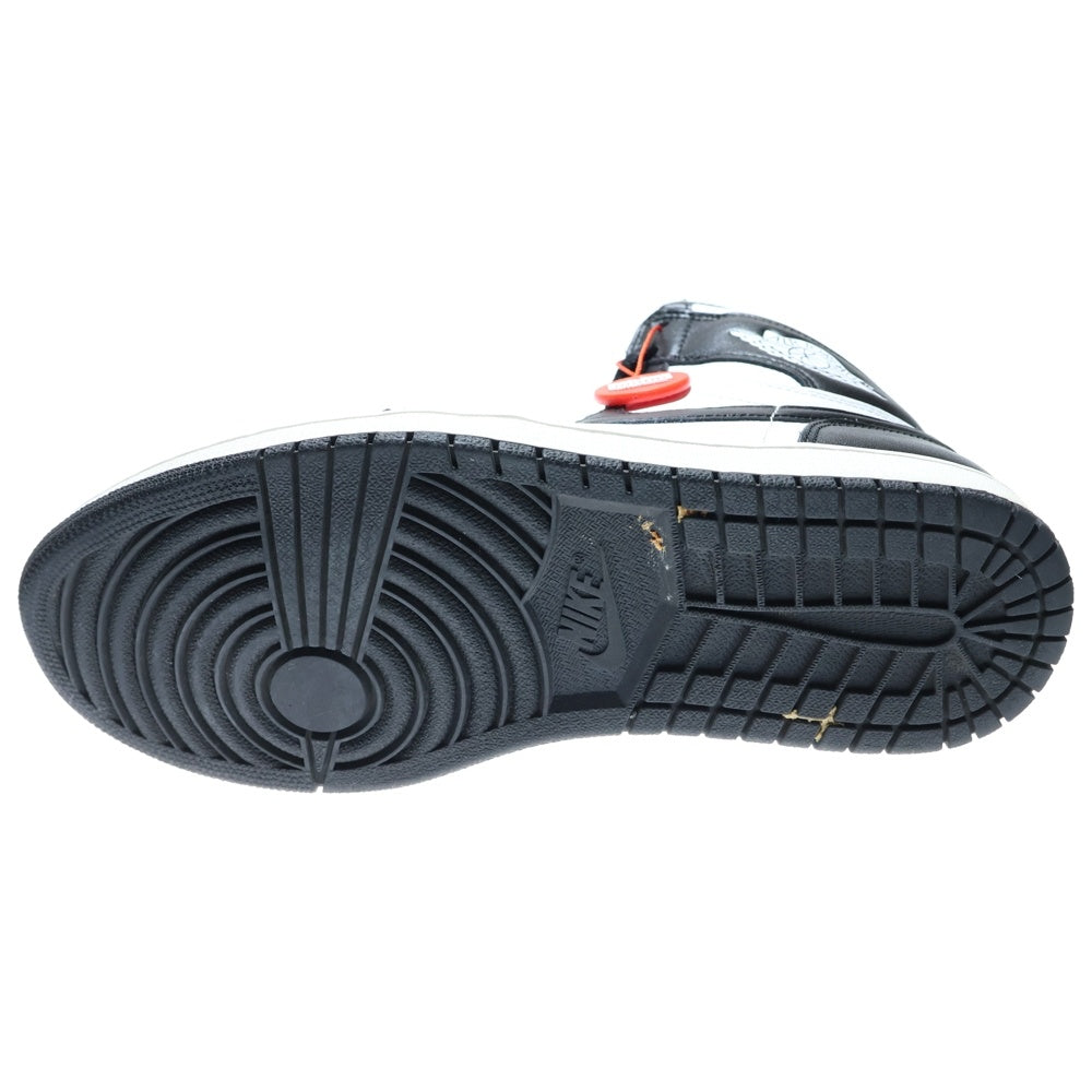 NIKE(ナイキ) AIR JORDAN 1 RETRO HIGH OG BLACK WHITE PANDA 555088-010 エアジョーダン 1 レトロ ハイカットスニーカー シューズ ホワイト/ブラック US9/27.0cm