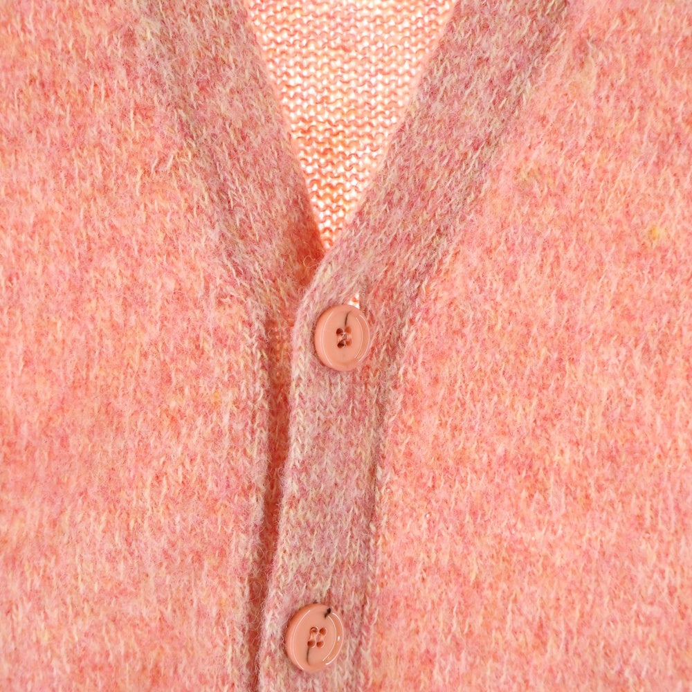 LOEWE(ロエベ) 24SS アナグラム フロントボタン ウールカーディガン H526Y16K54 ピンク