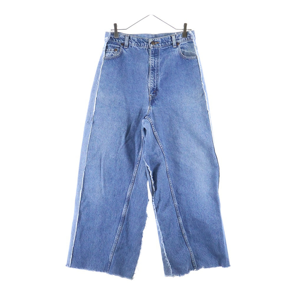 PROTOTYPES(プロトタイプス) NEW DENIM PANTS ニューデニムパンツ ジップフライ ワイドデニムパンツ 28PT04PA04US インディゴ