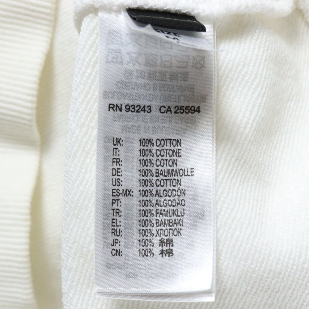 DIESEL(ディーゼル) フロントロゴ フーディ プルオーバーパーカー ホワイト 00SGUW-0KAXU